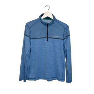 Vineyard Vines “On the Go Sankaty 1/4 Zip blue - M